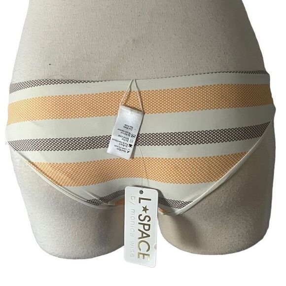 NWT L*Space Low Ride Cheeky Bikini Bottom Swimsuit Sz Small - Picture 2 of 6